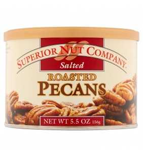 Superior Nuts Roasted Pecans, Salted, 5.5 Oz