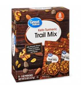 Great Value Keto Turmeric Trail Mix, 1 oz, 8 Count
