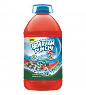 Hawaiian Punch Watermelon Berry Boom Juice Drink, 1 Gallon Bottle