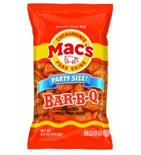 Mac's Bar-B-Q Pork Skins Party Size!, 8.5 Oz.
