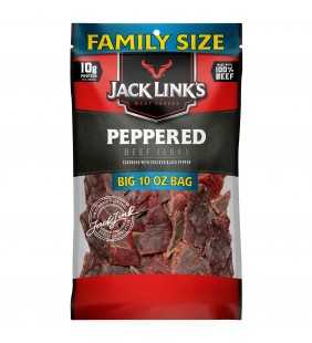 Jack Link's, Beef Jerky, Peppered, 10oz