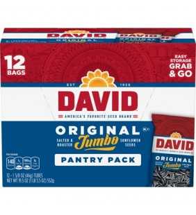 David Sunflower Seeds Original Jumbo Pantry Pack 12 Ct