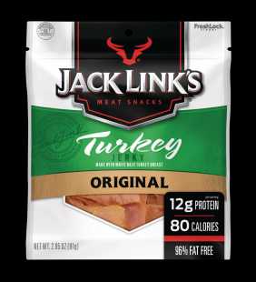 Jack Link's Turkey Jerky, Original, 2.85oz