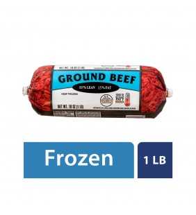 Frozen 85% Lean/15% Fat, Ground Beef Roll, 1 lb