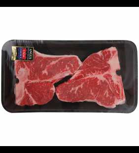 Beef Choice Angus T-Bone Steak Family Pack, 2.4 - 3.16 lb