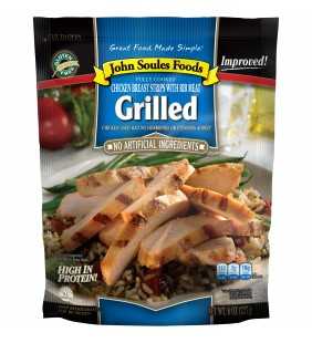 John Soules Foods Grilled Chicken Breast Strips, 8oz