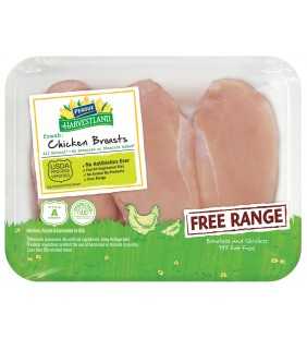 Perdue Harvestland Free Range Fresh Boneless Skinless Chicken Breasts (1.3-1.9 lbs.)