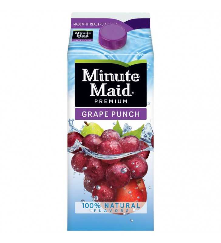 Minute Maid, Premium Grape Punch, 59 Fl. Oz.