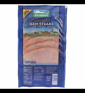 Farmland Hickory Smoked Boneless Ham Steaks, 16 oz
