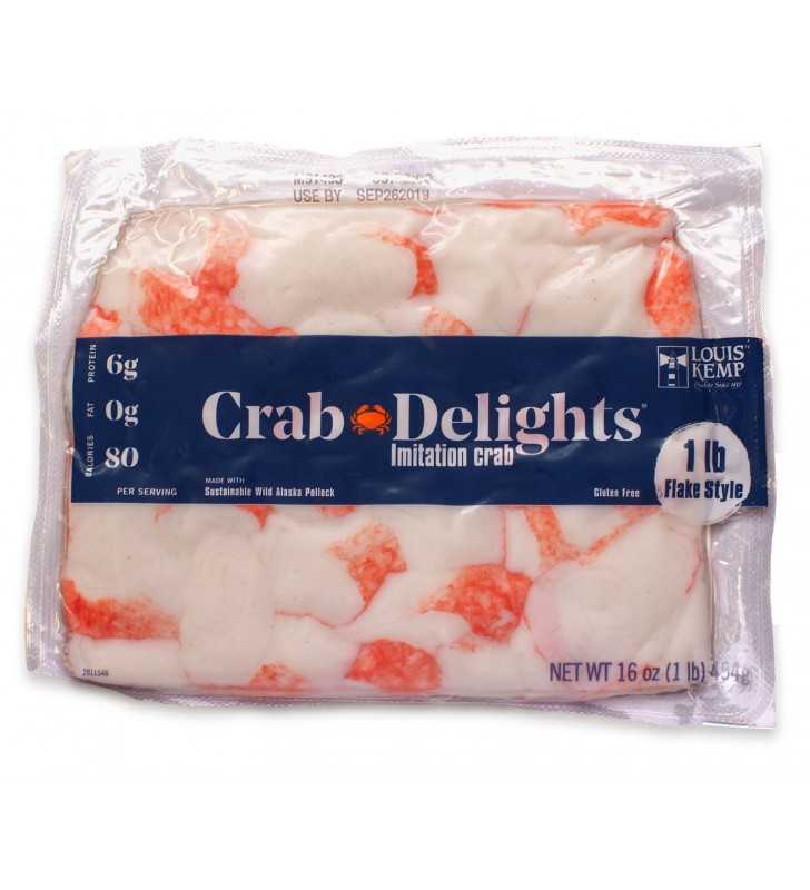 Louis Kemp Crab Delights, Flake Style, 16 oz
