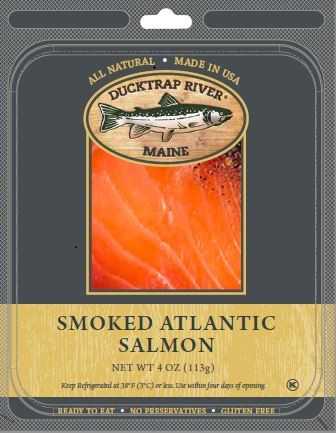 Ducktrap Cold Smoked Salmon, 4 oz