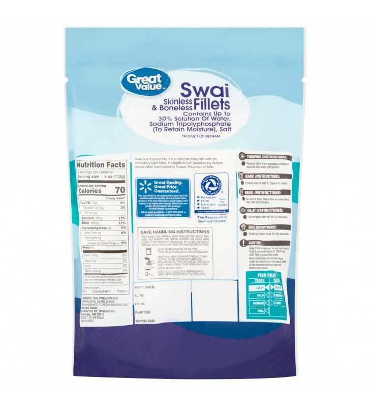 Swai Fish Fillet Nutrition Facts | Besto Blog