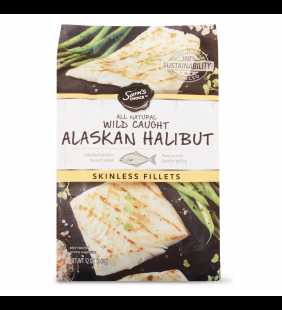 Sam's Choice Wild Caught Alaskan Halibut Skinless Fillets, 12 oz