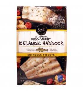 Sam's Choice Wild Caught Icelandic Haddock Skinless Fillets, 12 oz