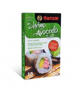 Banzai Shrimp and Avocado Sushi Rolls,15 Pieces, 15 oz