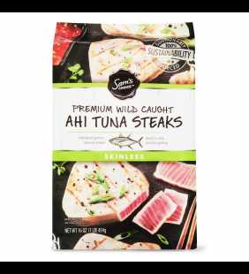 Sam's Choice Frozen Ahi Tuna Steaks, 1 lb