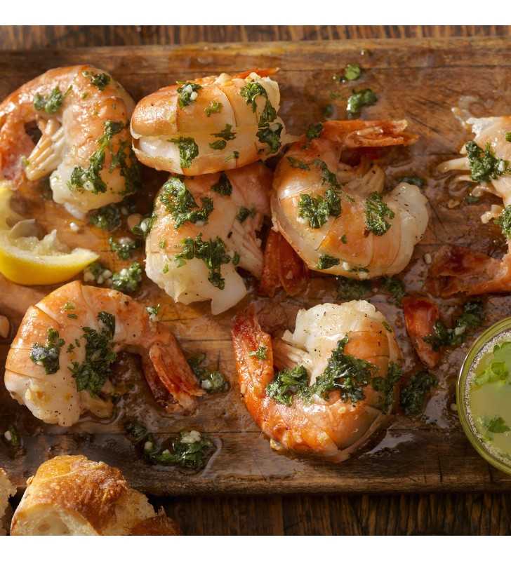 Frozen Cooked Extra Large Deveined Tail-On Easy Peel Shrimp, 32 oz