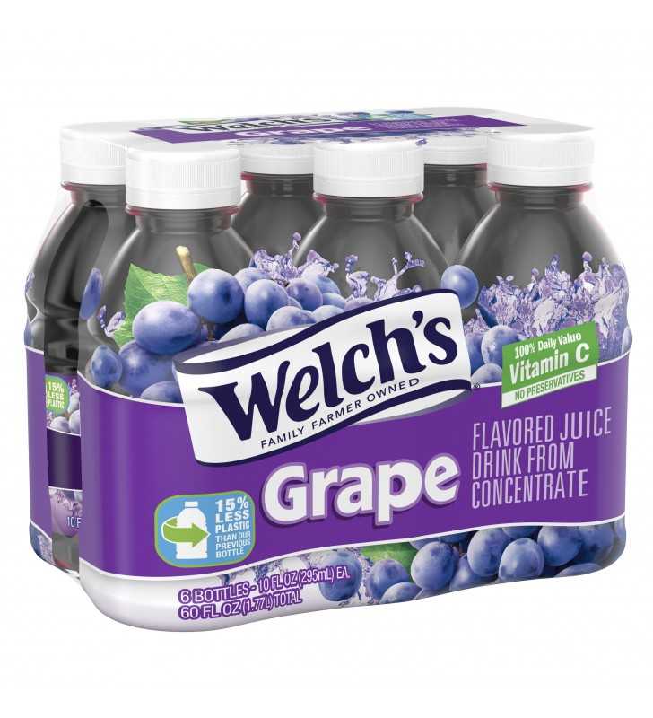 Welch's Grape Juice Drink, 10 Fl. Oz., 6 Count