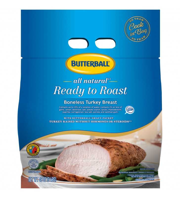 Butterball® Ready To Roast Boneless Turkey Breast 48 Oz. Bag