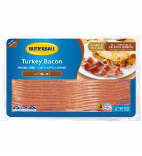 Butterball® Every Day Original Turkey Bacon 12 oz. Package