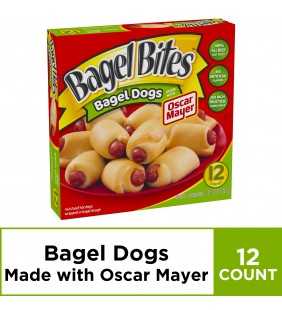 Bagel Bites Bagel Dogs Made with Oscar Mayer, 12 ct - 7.75 oz Box