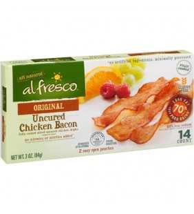Al Fresco Original Uncured Chicken Bacon, 3 Oz.
