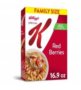 Kellogg's Special K Breakfast Cereal Red Berries Value Size 16.9 Oz