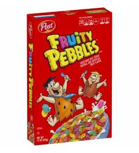 Post Fruity Pebbles Gluten Free Breakfast Cereal, 15 Oz