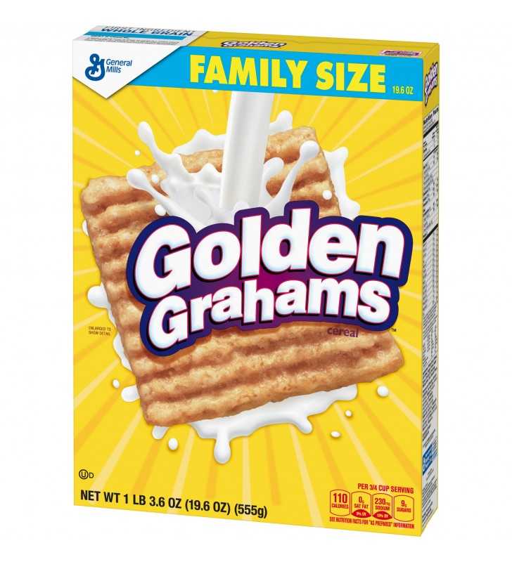 General Mills, Golden Grahams Breakfast Cereal, with Whole Grain ...