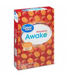 Great Value Awake Strawberry Cereal, 16.9 oz