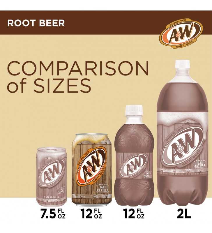 A&W Root Beer, 12 fl oz, 12 count