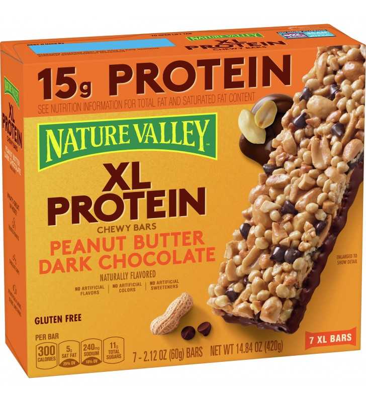 Nature Valley Protein Granola Bars, Snack Variety Pack, Chewy Bars, 15 ct,  21.3 OZ