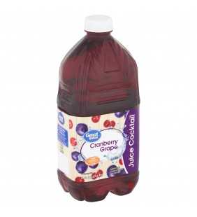 Great Value Cranberry Grape Juice Cocktail, 64 fl oz
