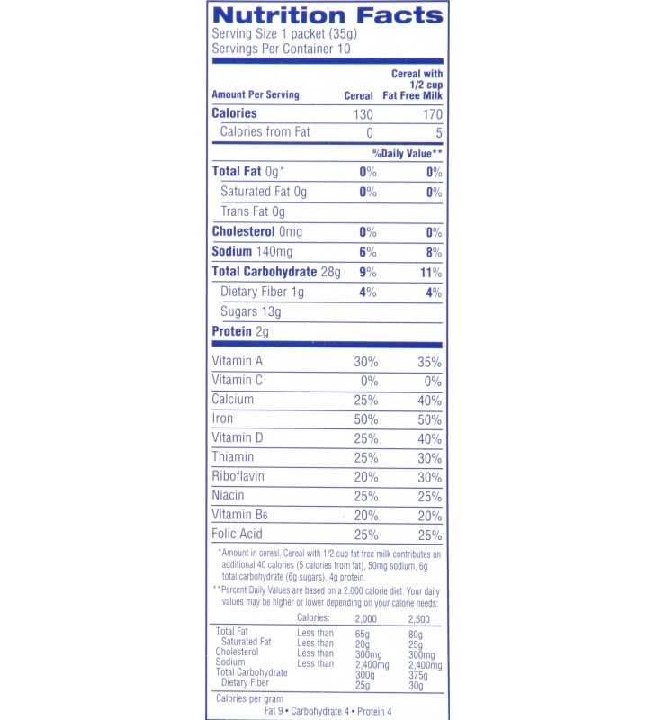 4 Boxes 12 Packets Cream of Wheat Instant Hot Cereal Maple