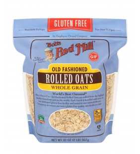 Bob's Red Mill, Old Fashioned Rolled Oats, Gluten Free, 32 oz