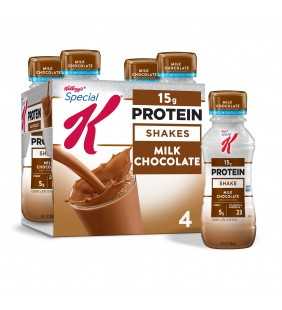 Kellogg's Special K, Protein Shakes, Milk Chocolate, 4 Ct, 40 Fl Oz