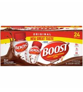 Boost Original Complete Nutritional Drink Rich Chocolate 8 Fl Oz 24 Ct