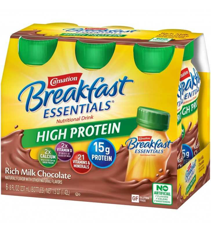 Carnation Breakfast Essentials High Protein Ready to Drink Nutritional