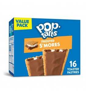 Pop-Tarts, Breakfast Toaster Pastries, Frosted S'mores, 27 Oz, 16 Ct