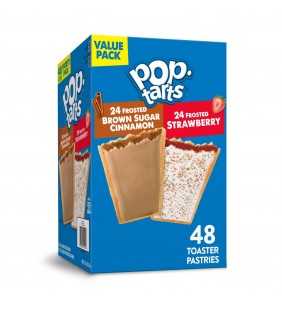 Pop-Tarts, Breakfast Toaster Pastries, Variety Pack, Variety Pack, 81.2 Oz, 48 Ct