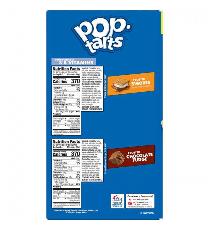 Pop-Tarts Frosted S'Mores & Frosted Chocolate Fudge Variety Pack, 48 ct.