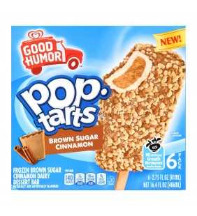 Good Humor Pop-Tart Frozen Treats Brown Sugar Cinnamon 16.4 oz 6 Count