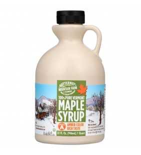 Butternut Mountain Farm 100% Pure Vermont Maple Syrup, 32.0 FL OZ