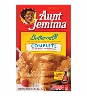 Aunt Jemima Buttermilk Complete Pancake & Waffle Mix, 80 oz Box