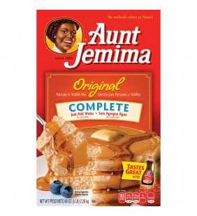 Aunt Jemima Original Complete Pancake & Waffle Mix, 80 oz Box