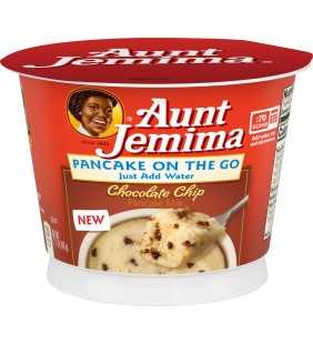 Aunt Jemima Chocolate Chip Pancake On The Go, 2.11 oz Cup