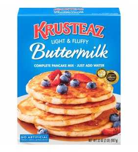 Krusteaz® Light & Fluffy Buttermilk Complete Pancake Mix 32 oz. Box