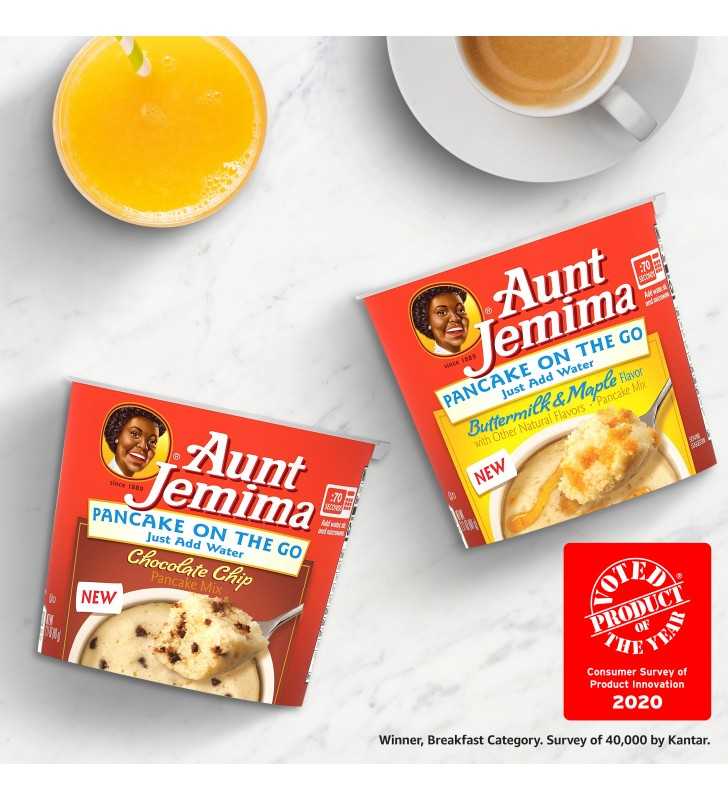 Aunt Jemima Buttermilk & Maple Pancake On The Go, 2.11 oz Cup