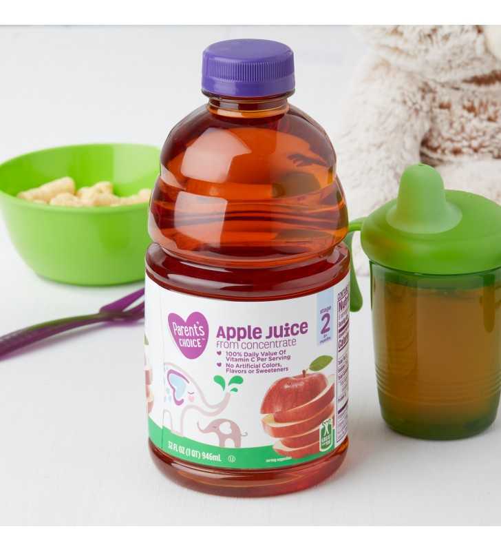 100% Apple Juice for Baby, 32 Ounce Bottle