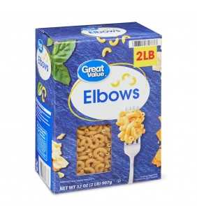 Great Value Elbows Pasta, 32 oz